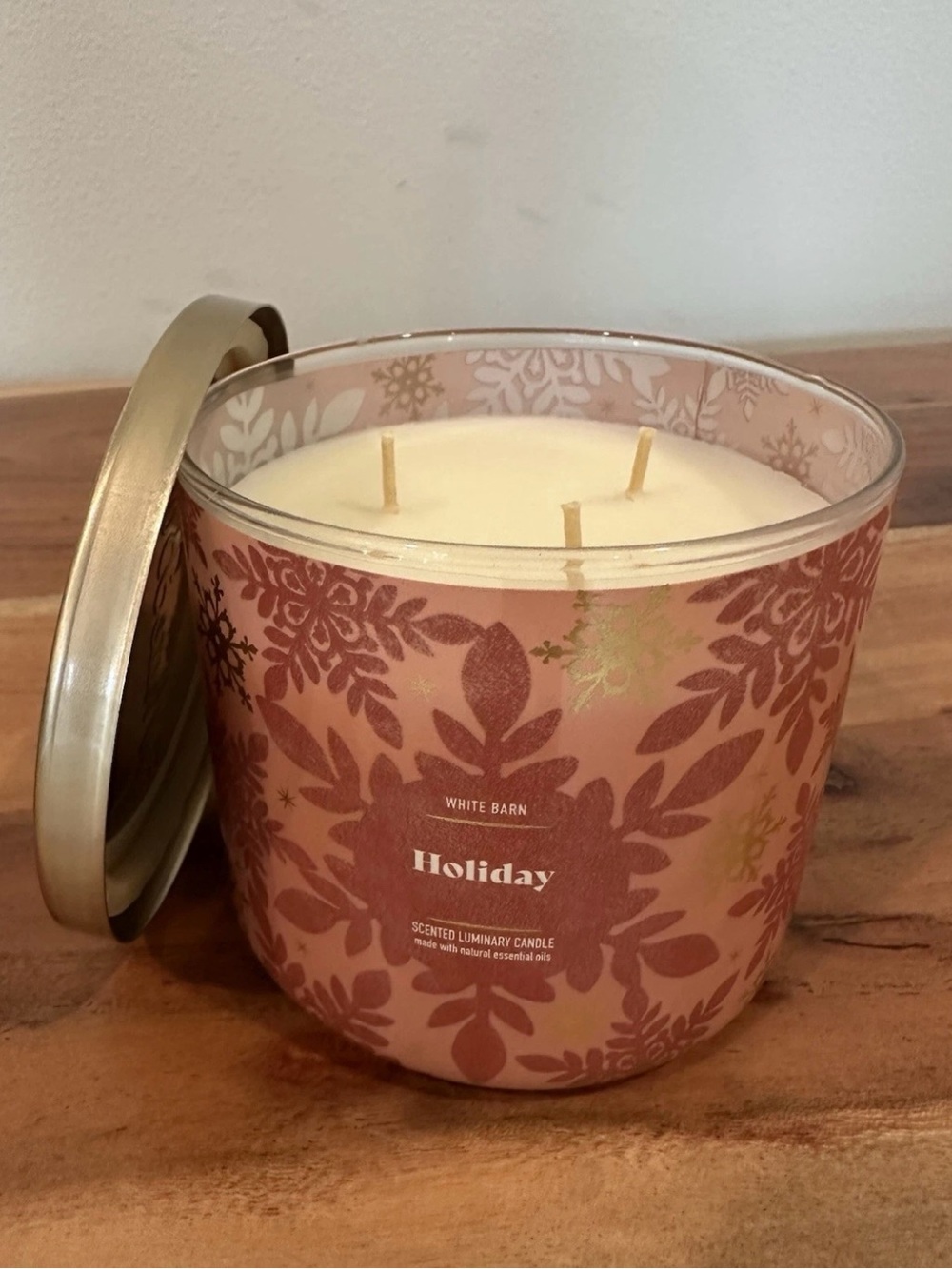 Bath & Body Works: 14.5 Oz 3-Wick Candle: Holiday